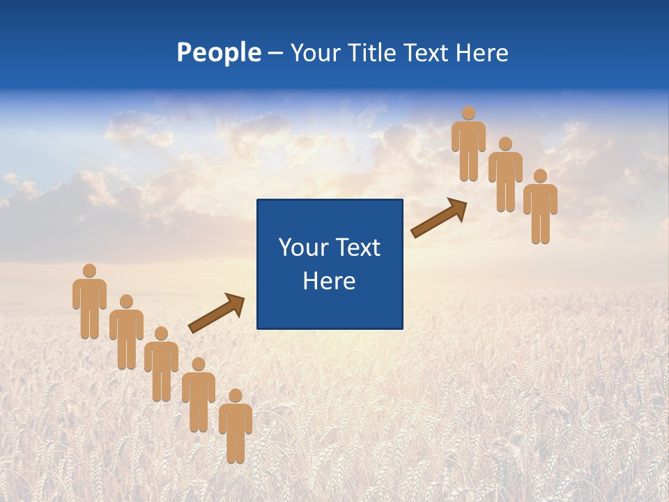 Reap Happiness Living PowerPoint Template