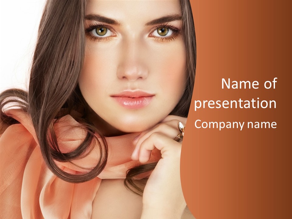 Glamour Long Stylish PowerPoint Template