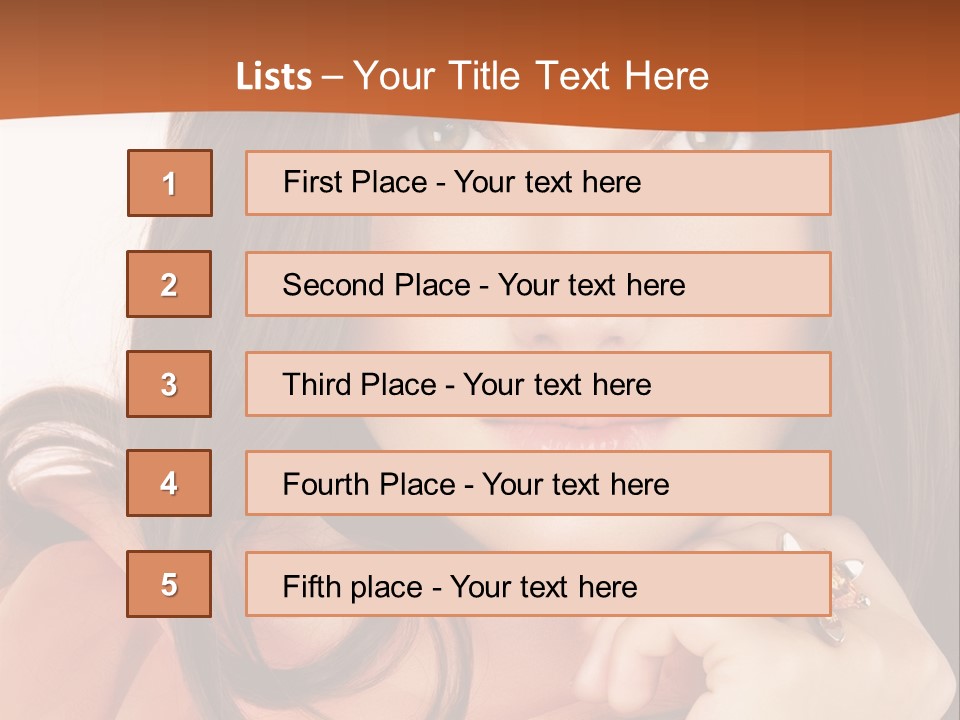 Glamour Long Stylish PowerPoint Template
