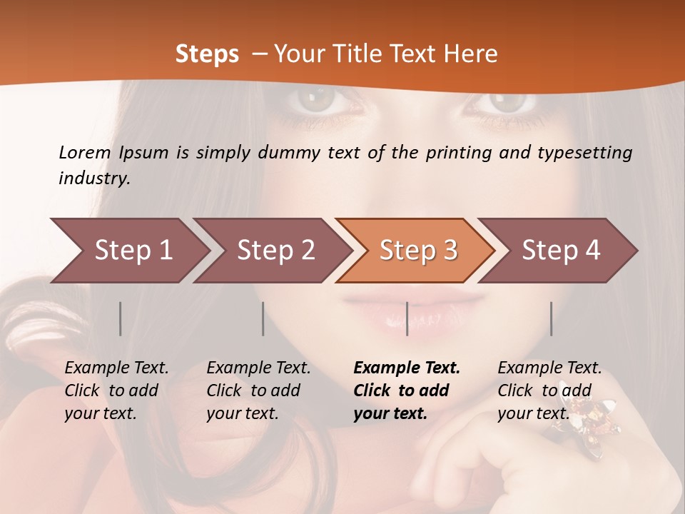 Glamour Long Stylish PowerPoint Template