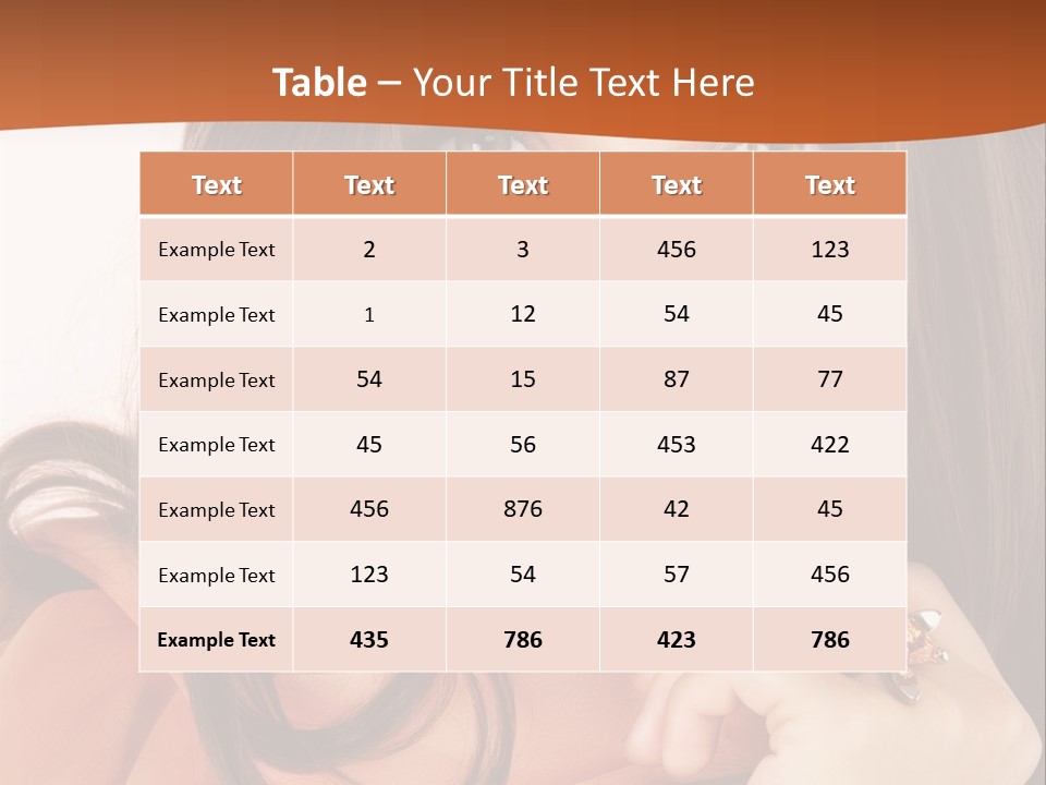 Glamour Long Stylish PowerPoint Template
