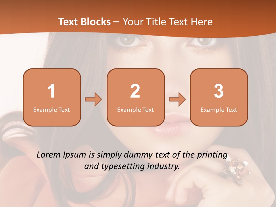 Glamour Long Stylish PowerPoint Template