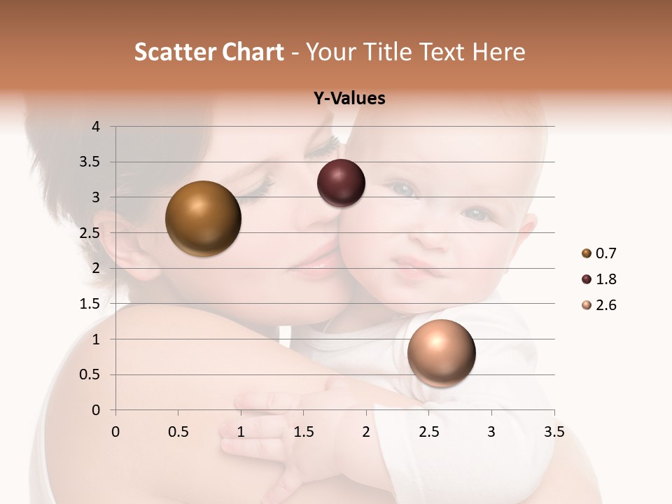 Mother Little Face PowerPoint Template