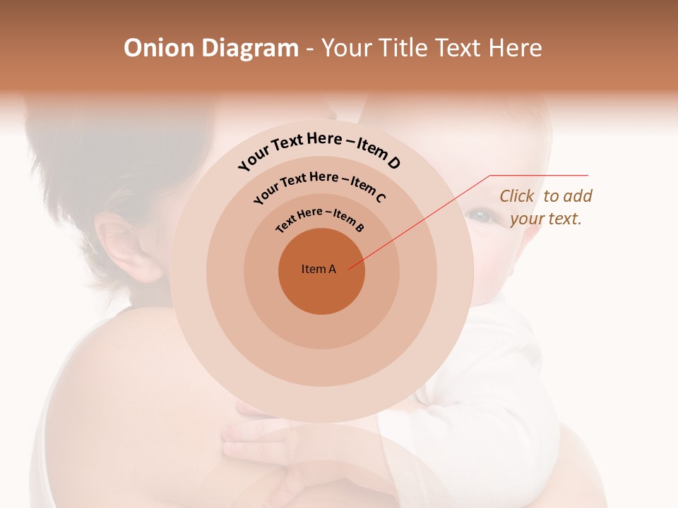 Mother Little Face PowerPoint Template