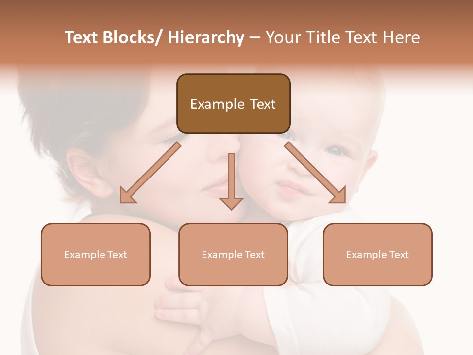 Mother Little Face PowerPoint Template