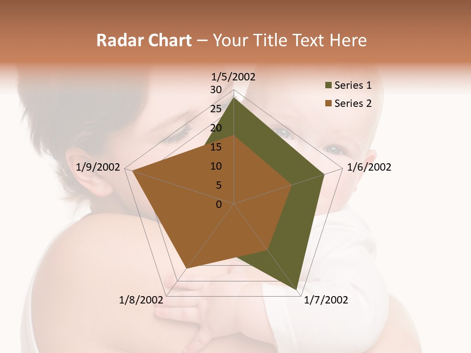 Mother Little Face PowerPoint Template
