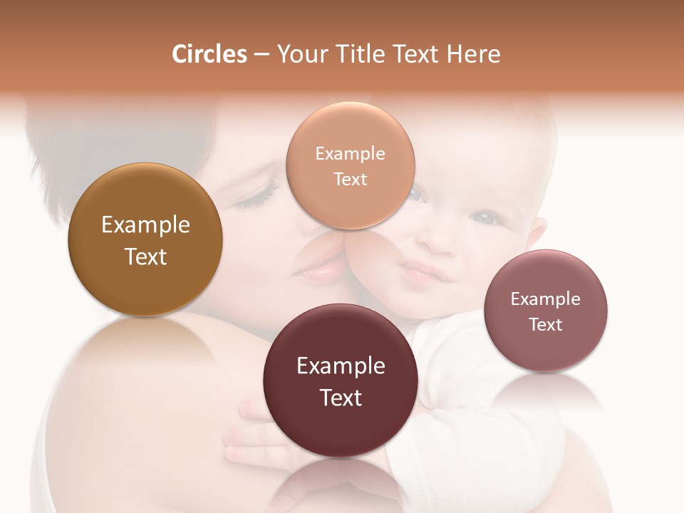 Mother Little Face PowerPoint Template