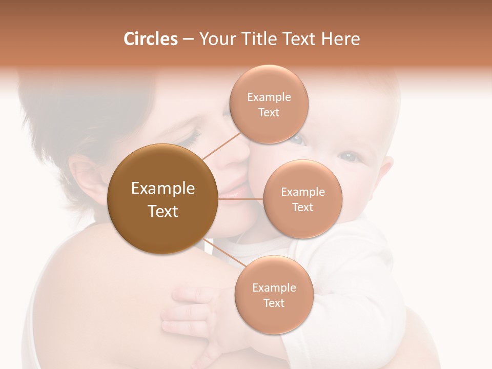 Mother Little Face PowerPoint Template