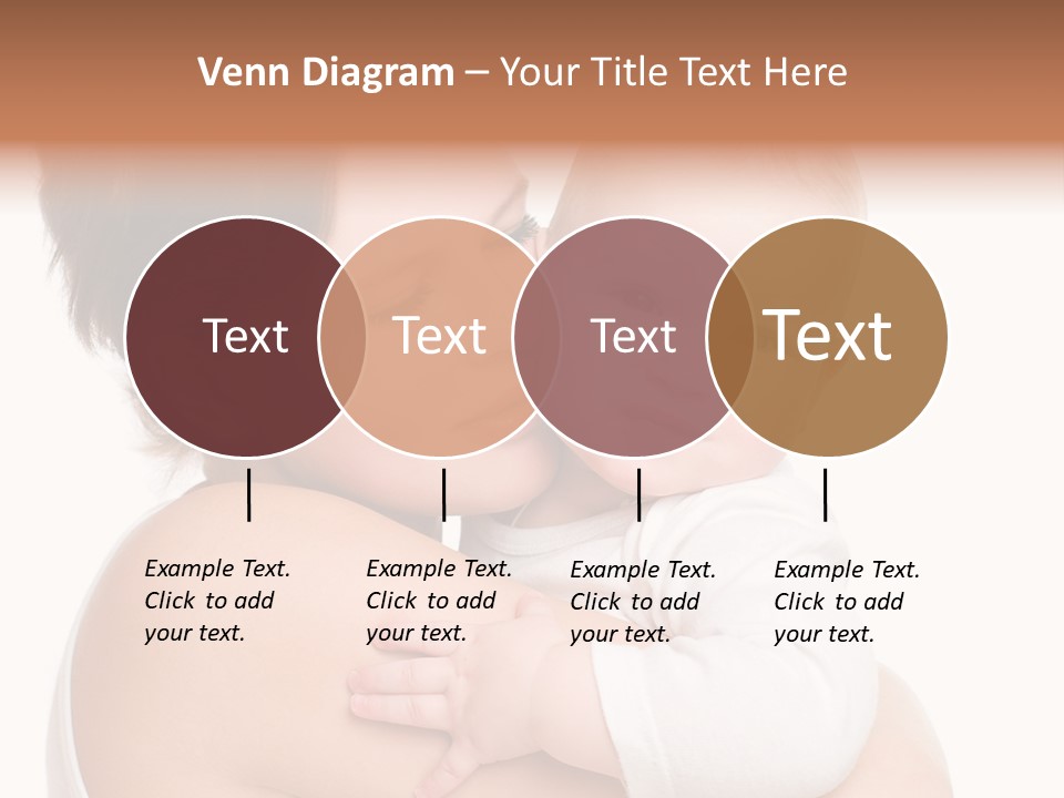 Mother Little Face PowerPoint Template