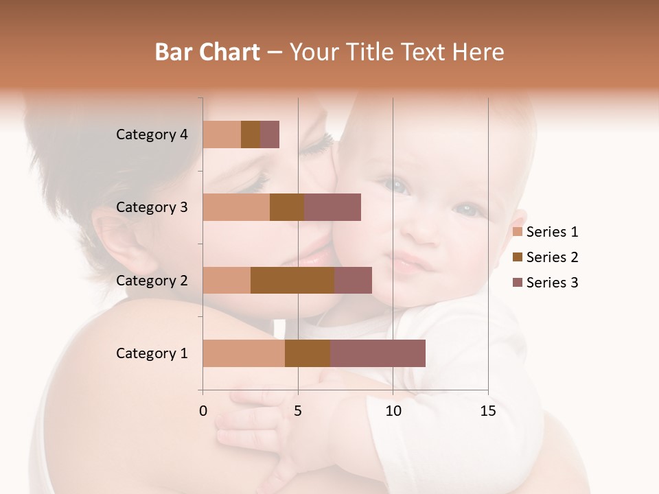 Mother Little Face PowerPoint Template
