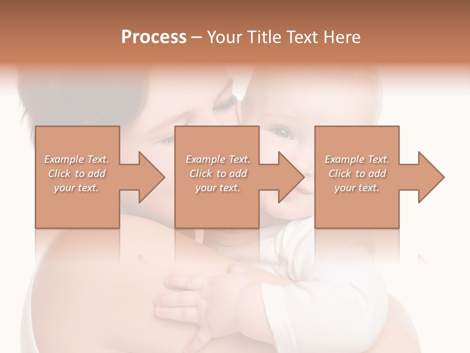 Mother Little Face PowerPoint Template