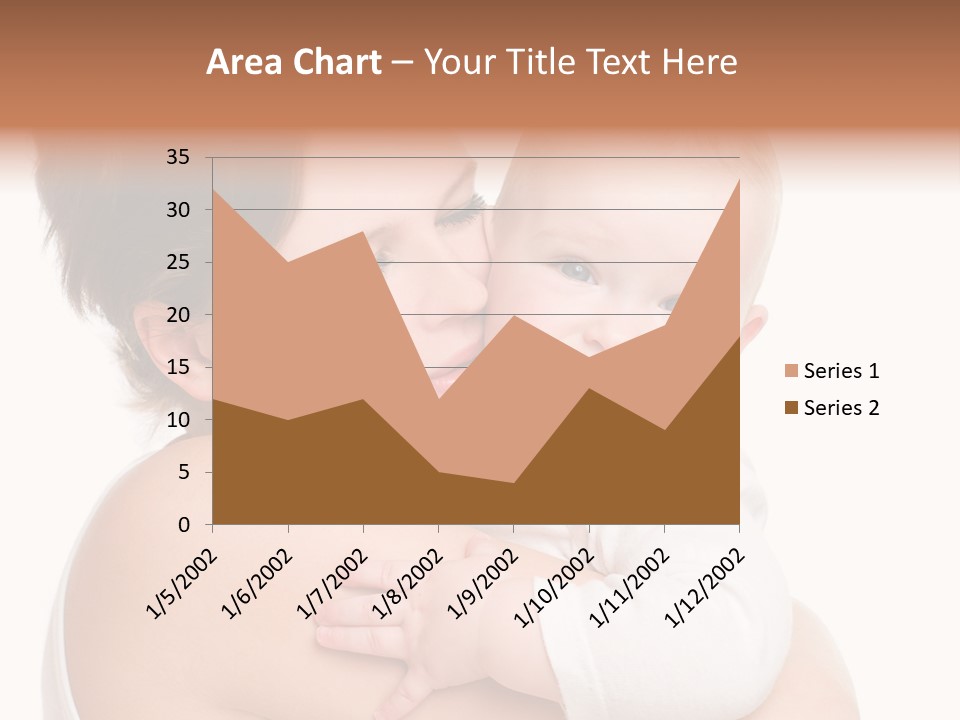 Mother Little Face PowerPoint Template