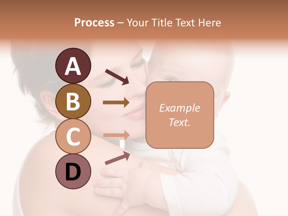 Mother Little Face PowerPoint Template