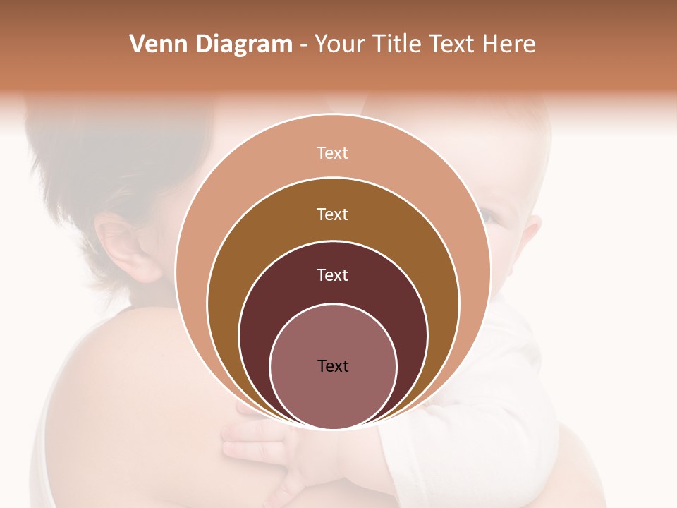 Mother Little Face PowerPoint Template