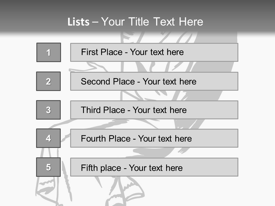 A Black And White Picture Of A Woman Sitting In A Chair PowerPoint Template