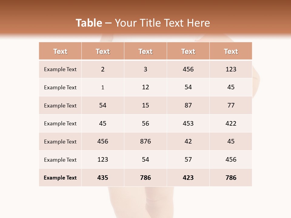 Bucharest Stone Botanical PowerPoint Template