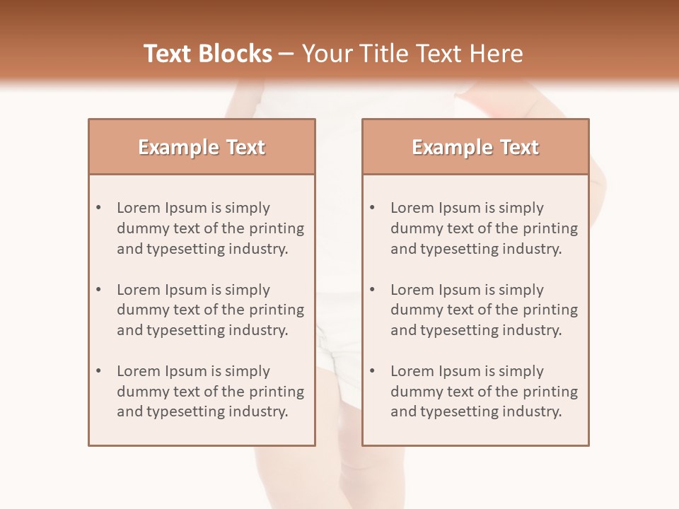 Bucharest Stone Botanical PowerPoint Template
