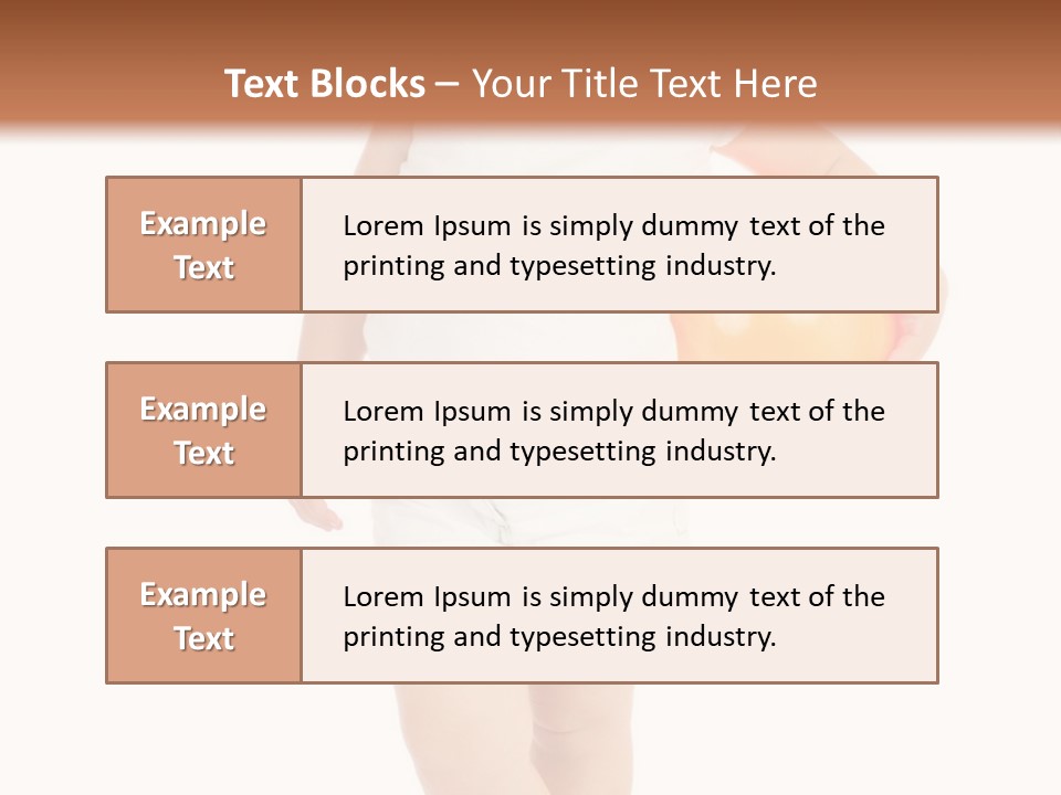 Bucharest Stone Botanical PowerPoint Template