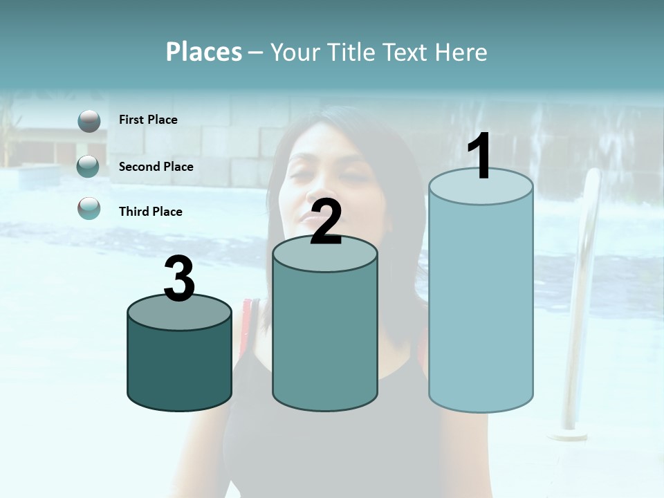 Closeup Target Defense PowerPoint Template