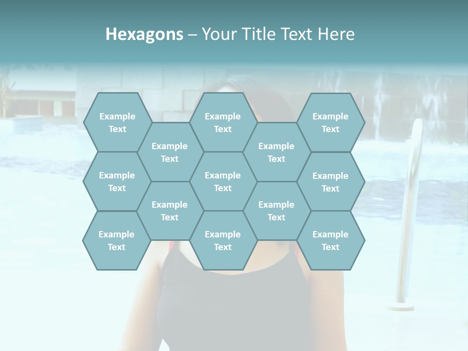 Closeup Target Defense PowerPoint Template