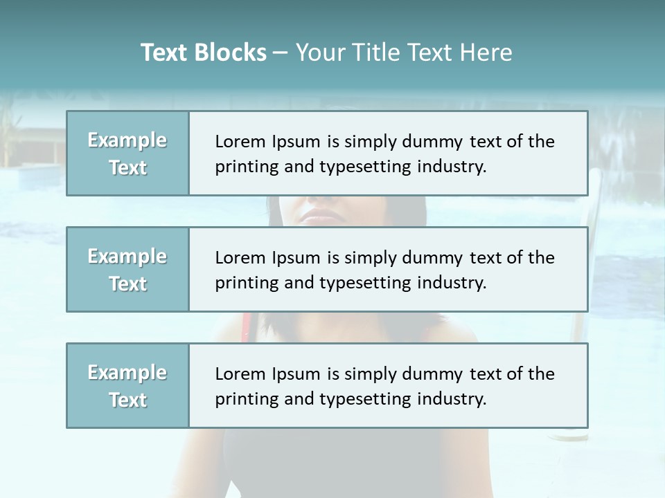 Closeup Target Defense PowerPoint Template