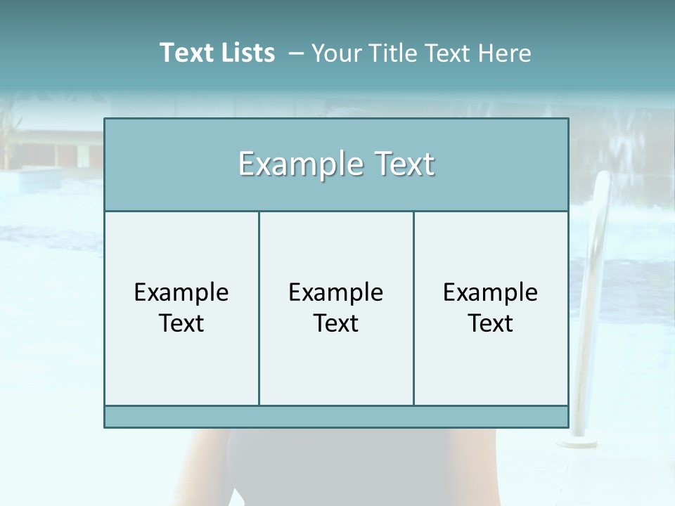 Closeup Target Defense PowerPoint Template