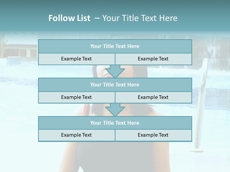 Closeup Target Defense PowerPoint Template