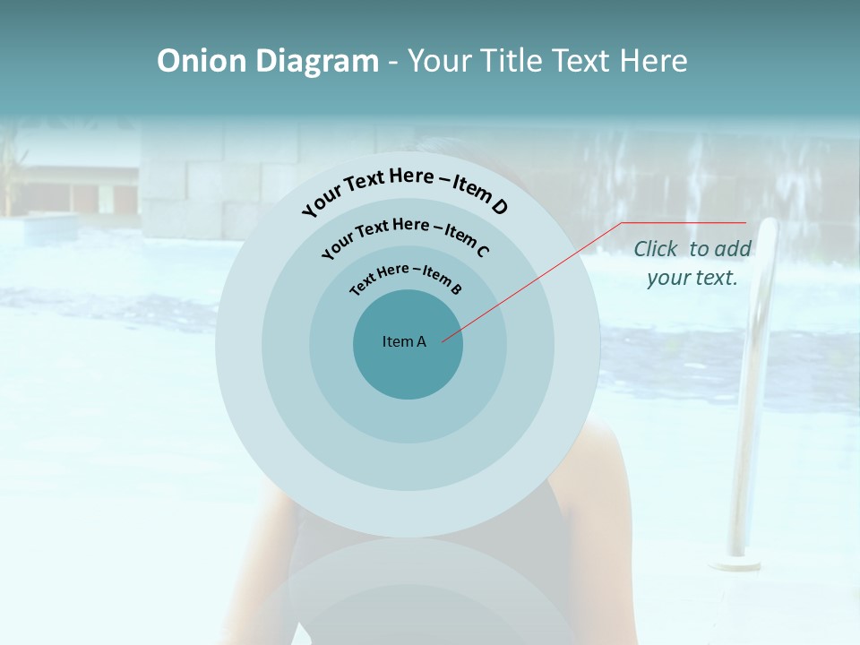 Closeup Target Defense PowerPoint Template