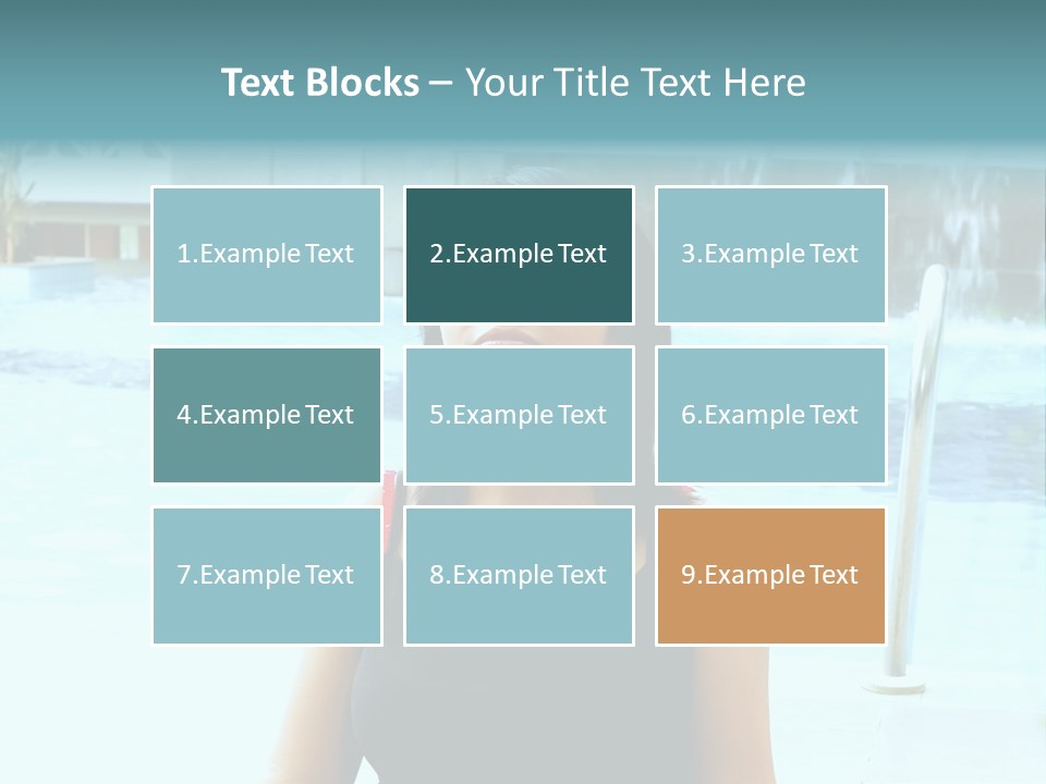 Closeup Target Defense PowerPoint Template