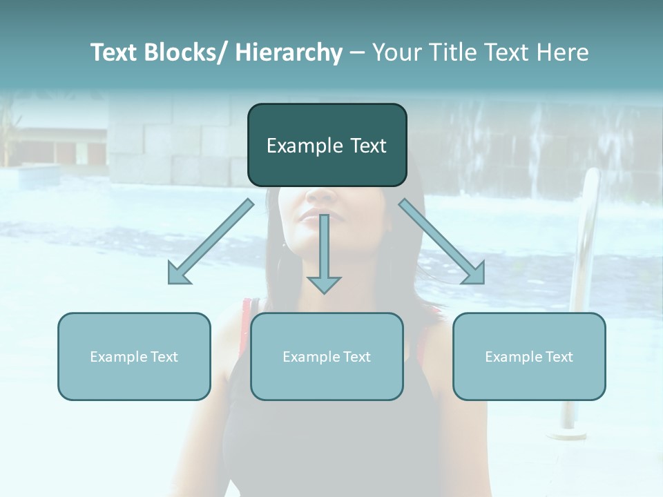Closeup Target Defense PowerPoint Template