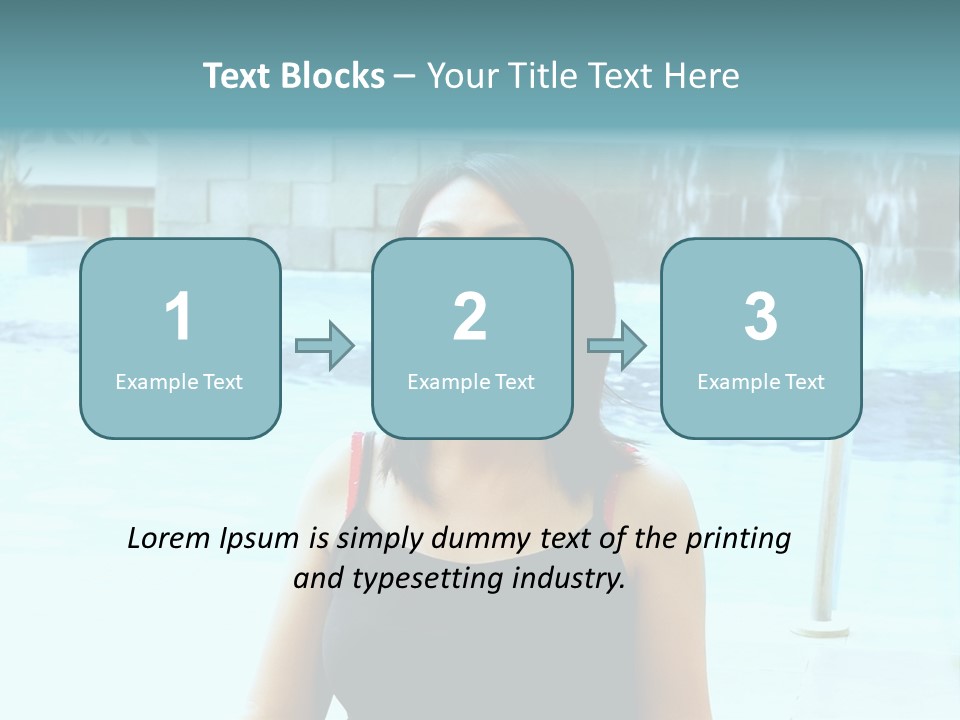 Closeup Target Defense PowerPoint Template