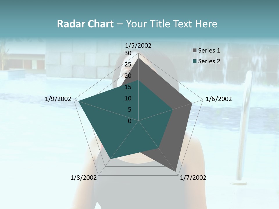 Closeup Target Defense PowerPoint Template