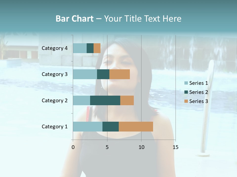 Closeup Target Defense PowerPoint Template