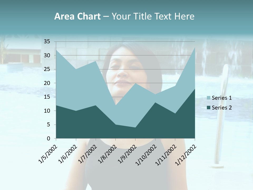 Closeup Target Defense PowerPoint Template