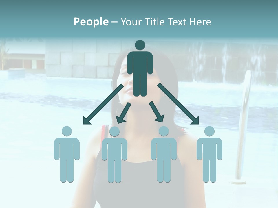 Closeup Target Defense PowerPoint Template