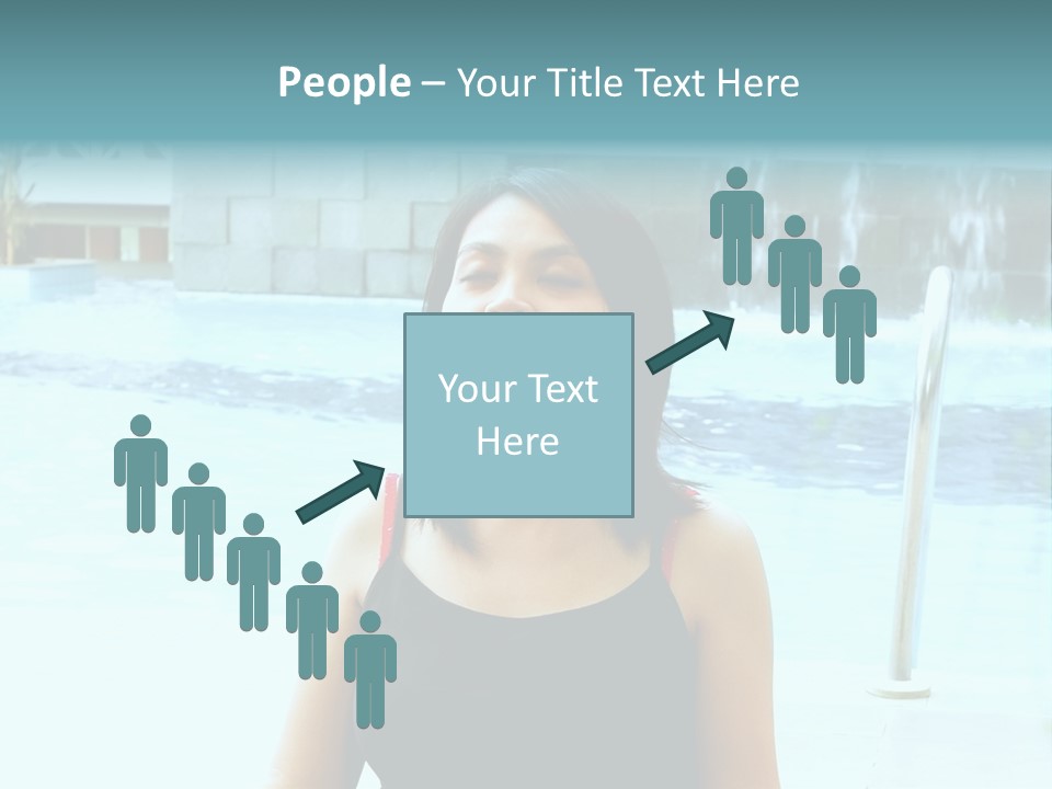 Closeup Target Defense PowerPoint Template