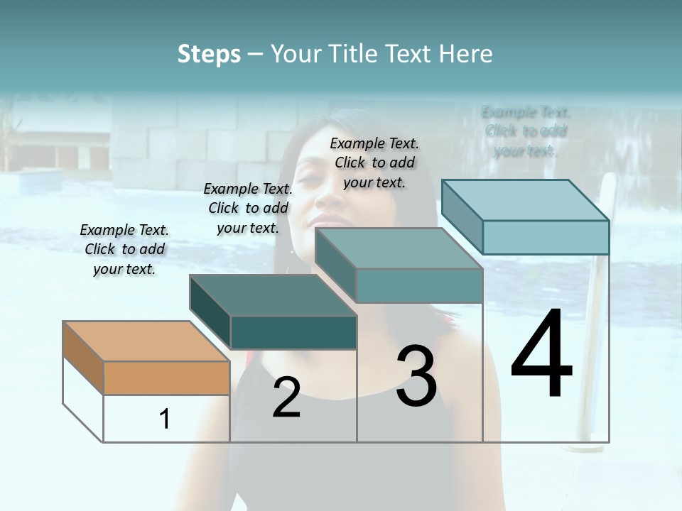 Closeup Target Defense PowerPoint Template