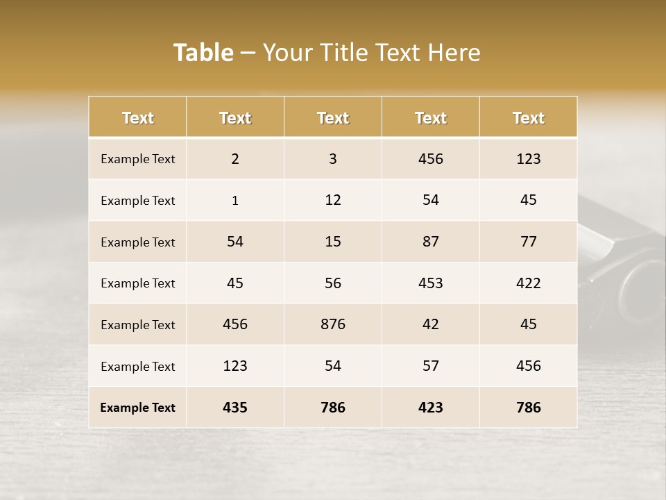 Closeup Target Defense PowerPoint Template