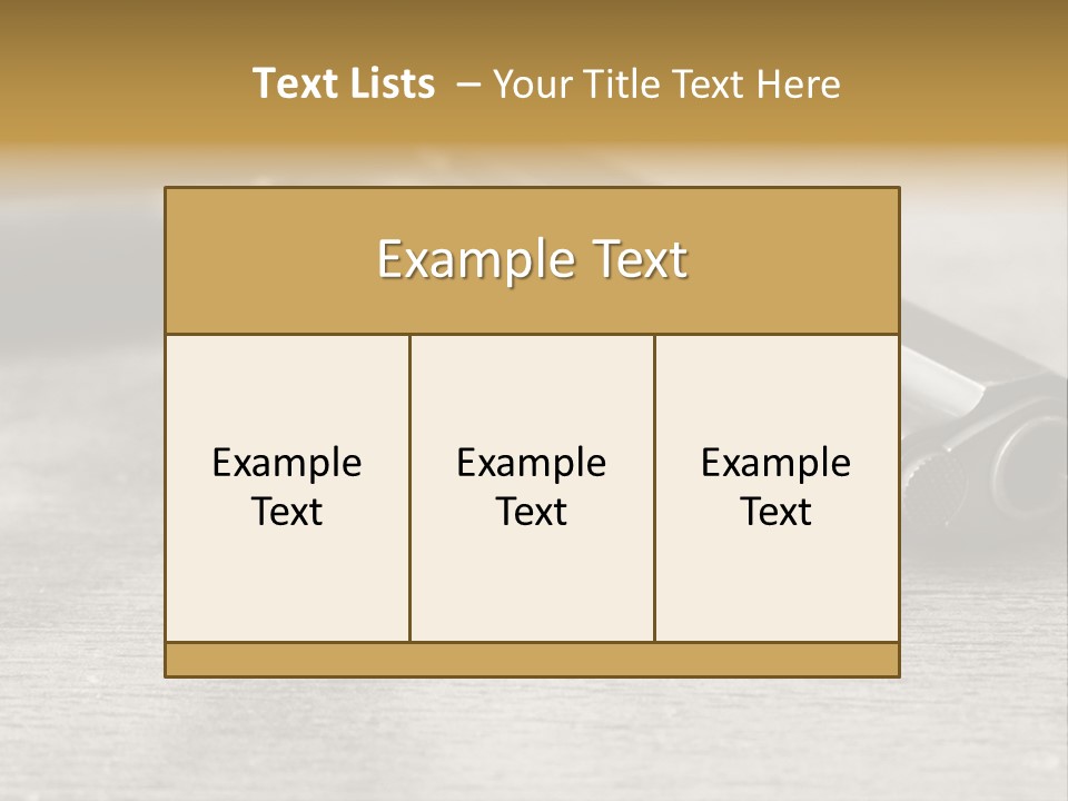 Closeup Target Defense PowerPoint Template