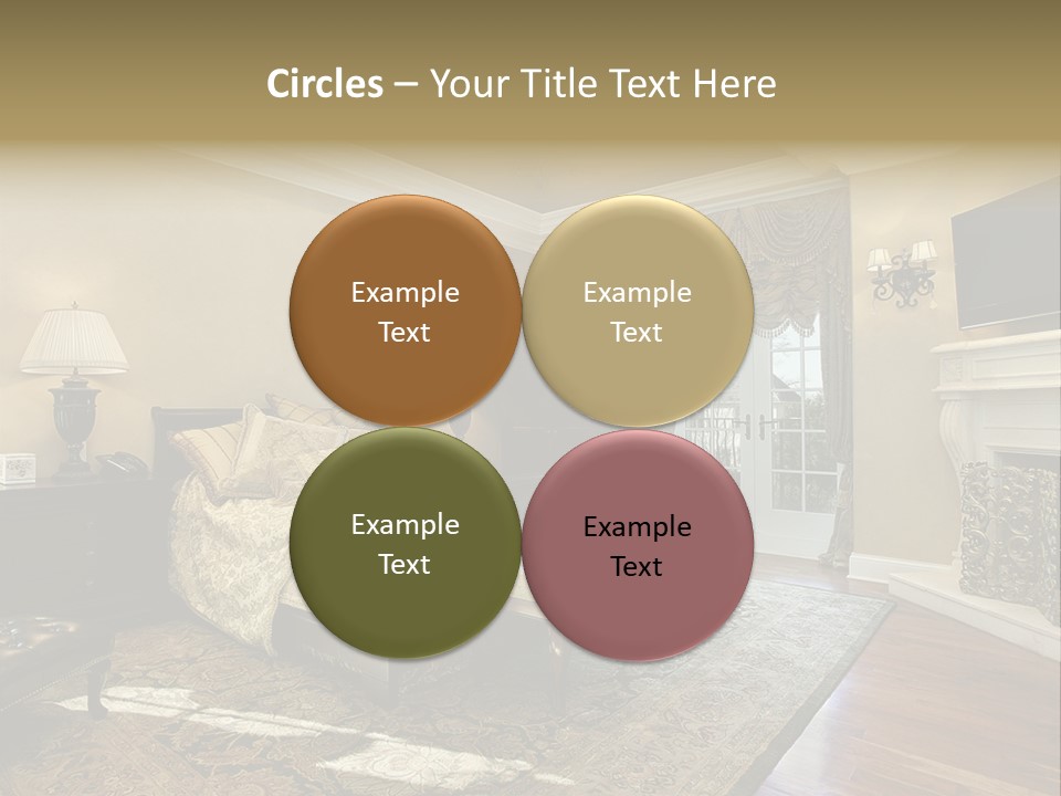 Family Rug Fixtures PowerPoint Template