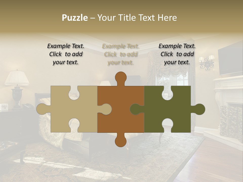 Family Rug Fixtures PowerPoint Template