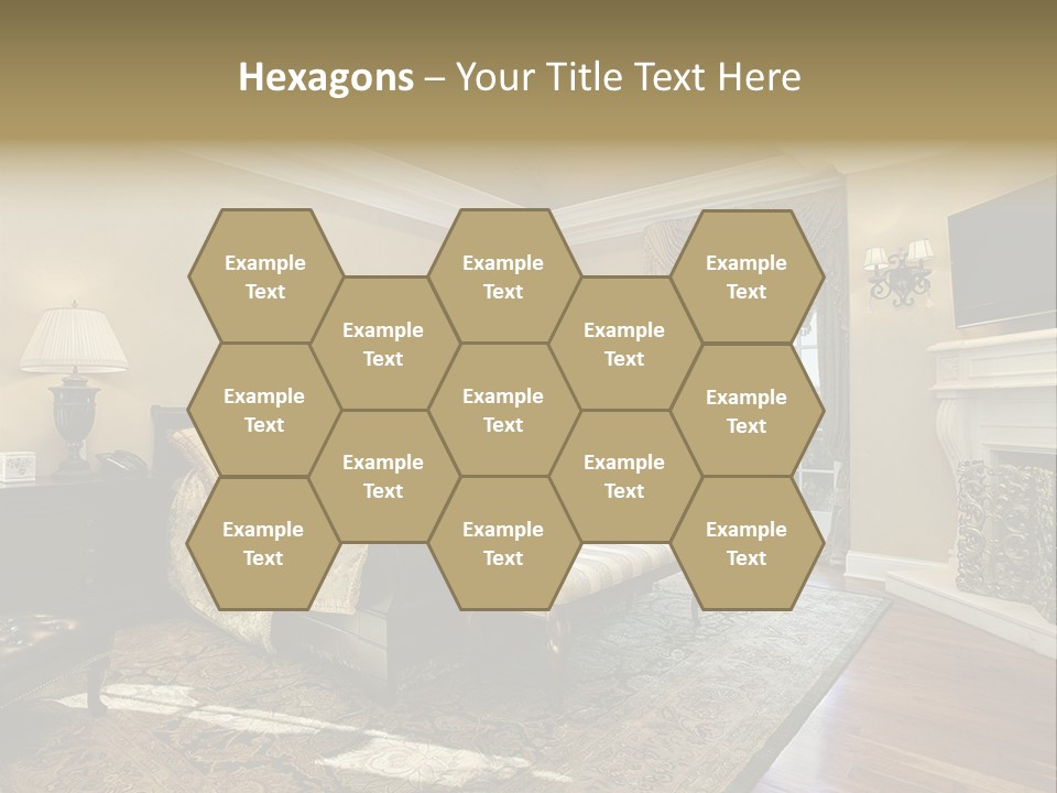 Family Rug Fixtures PowerPoint Template