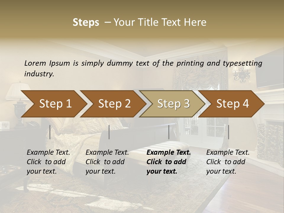 Family Rug Fixtures PowerPoint Template
