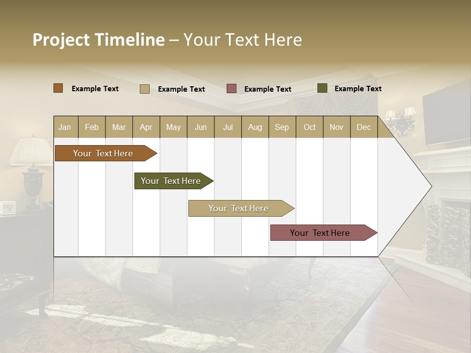 Family Rug Fixtures PowerPoint Template