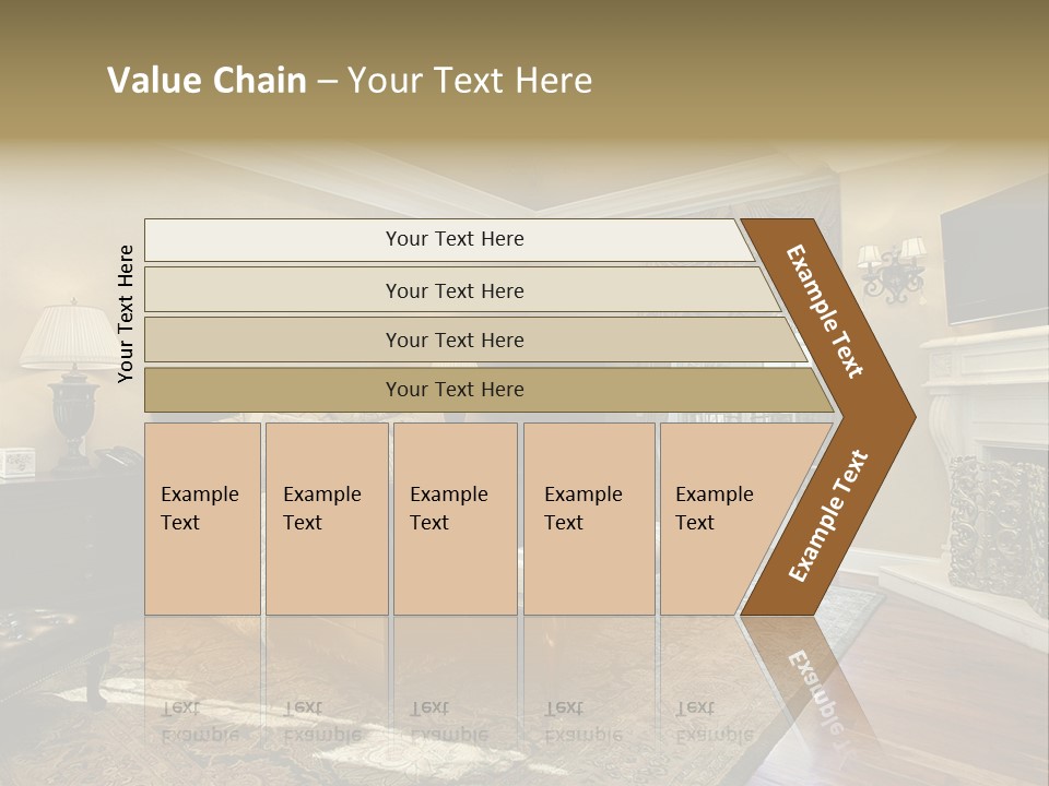 Family Rug Fixtures PowerPoint Template