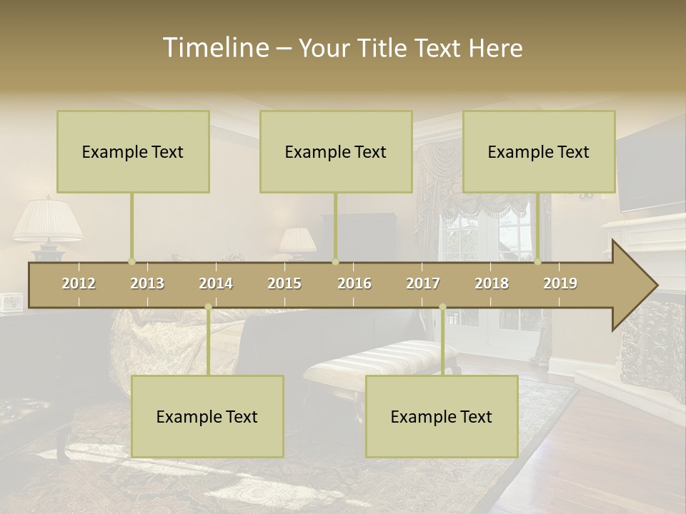 Family Rug Fixtures PowerPoint Template