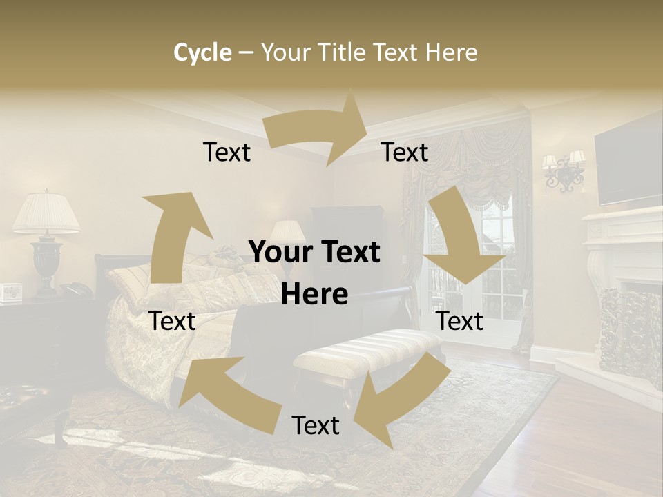 Family Rug Fixtures PowerPoint Template