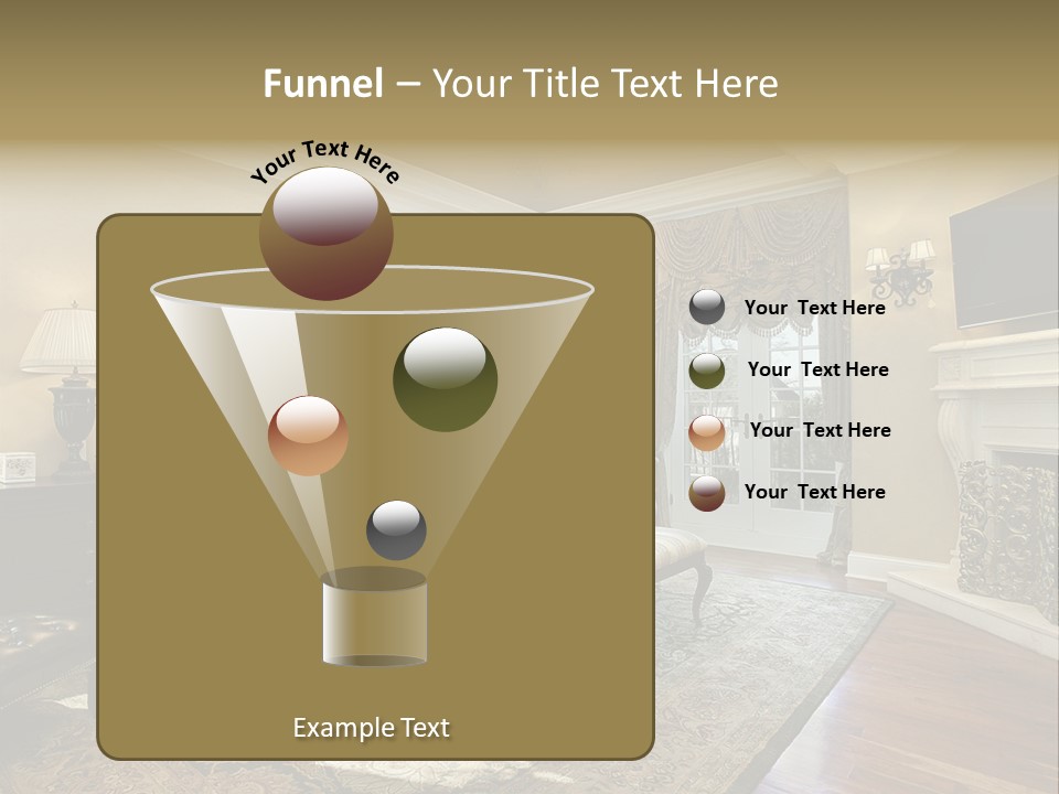 Family Rug Fixtures PowerPoint Template