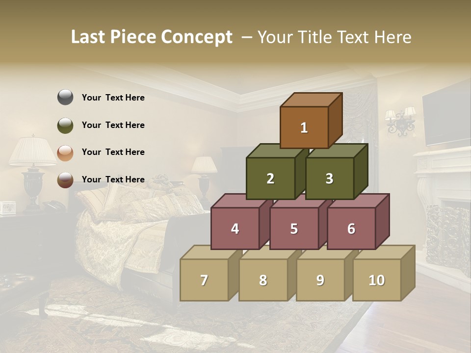 Family Rug Fixtures PowerPoint Template