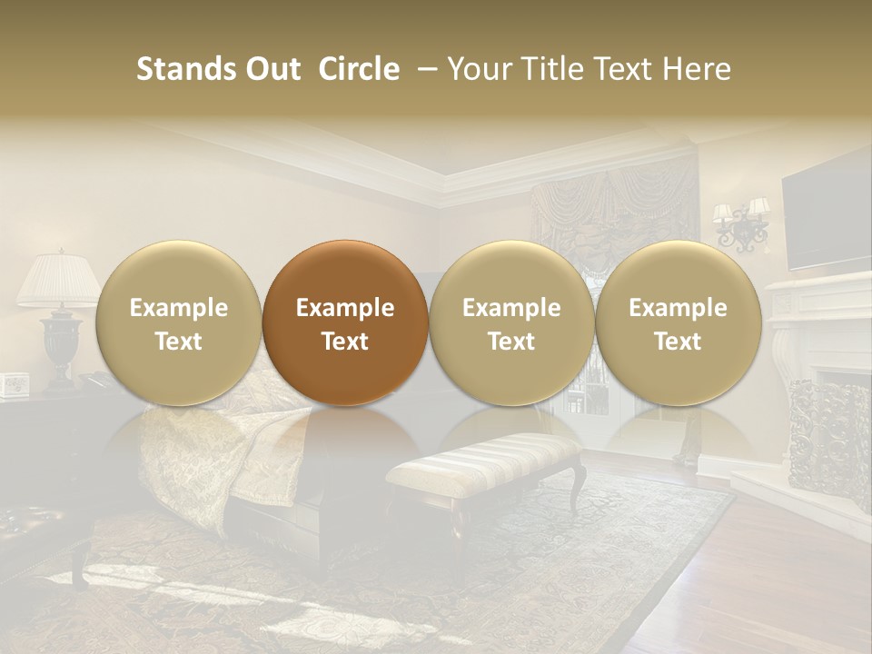 Family Rug Fixtures PowerPoint Template